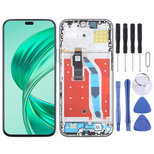 Pour Honor X8b écran LCD d'origine numériseur assemblage complet avec cadre