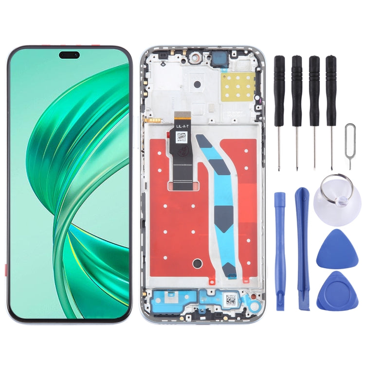 Pour Honor X8b écran LCD d'origine numériseur assemblage complet avec cadre