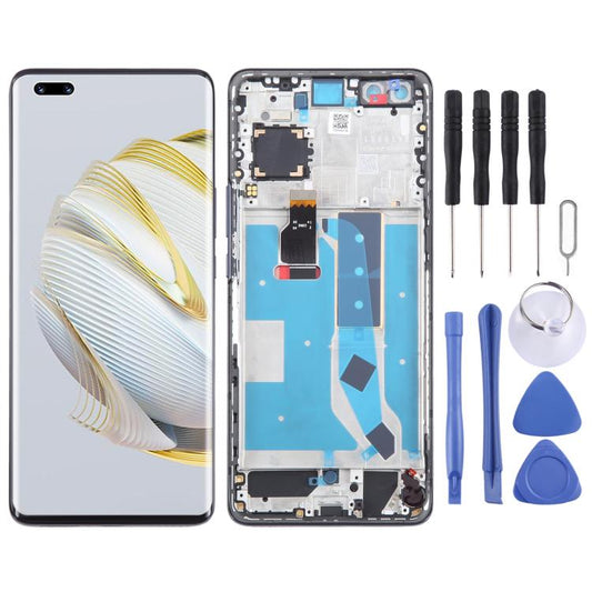 Pour Huawei Nova 10 Pro écran LCD d'origine numériseur assemblage complet avec cadre