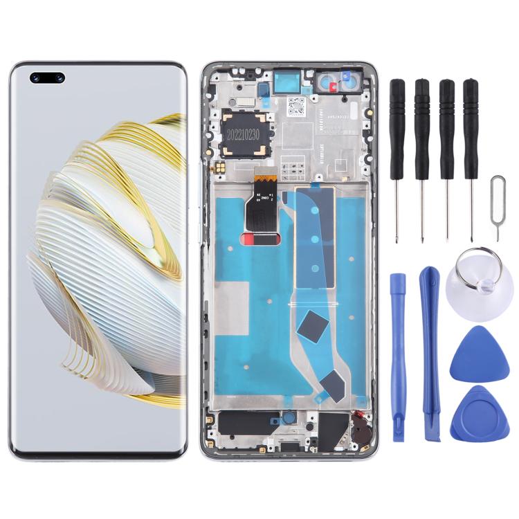 Pour Huawei Nova 10 Pro écran LCD d'origine numériseur assemblage complet avec cadre
