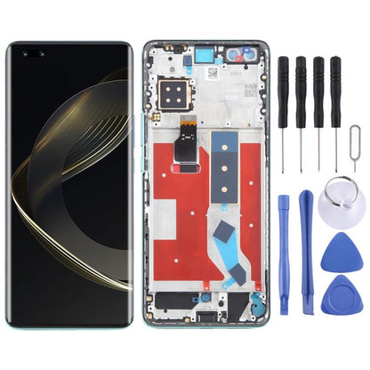 Pour Huawei Nova 11 Pro écran LCD d'origine numériseur assemblage complet avec cadre