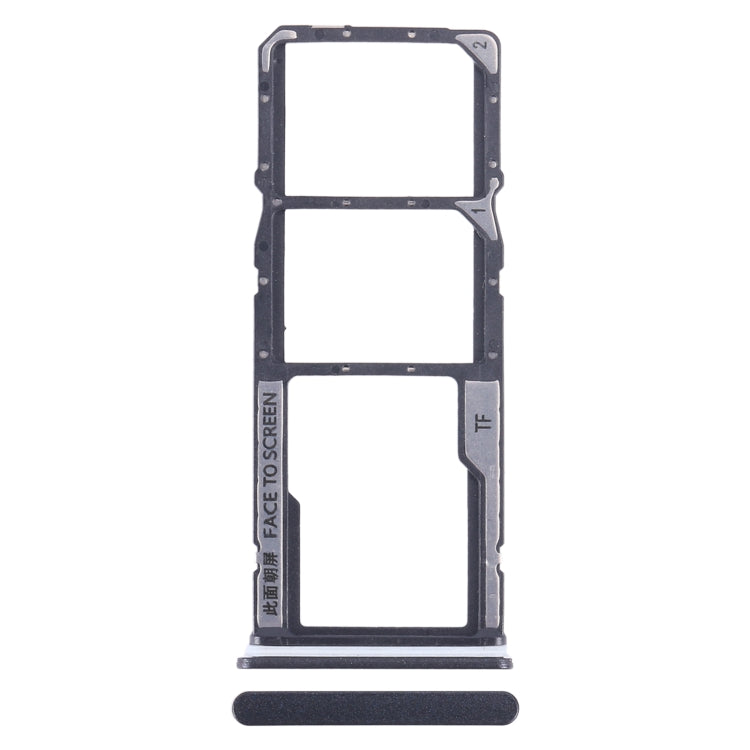 Pour Xiaomi Redmi Note 12 4G Plateau de carte SIM + Plateau de carte SIM + Plateau de carte Micro SD