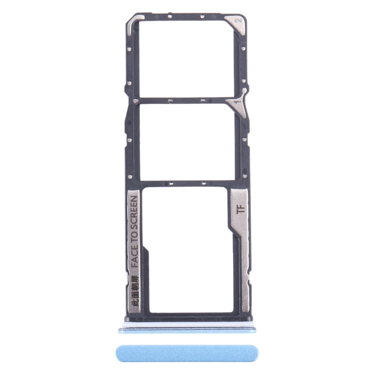Pour Xiaomi Redmi Note 12 4G Plateau de carte SIM + Plateau de carte SIM + Plateau de carte Micro SD