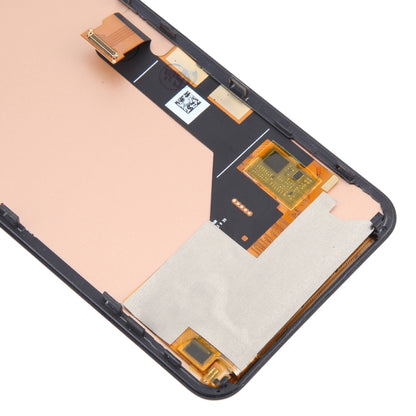 Pour Google Pixel 5a 5G G1F8F G4S1M écran LCD TFT avec numériseur assemblage complet, ne prenant pas en charge l'identification par empreinte digitale