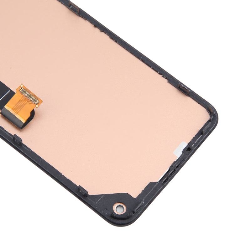 Pour Google Pixel 5a 5G G1F8F G4S1M écran LCD TFT avec numériseur assemblage complet, ne prenant pas en charge l'identification par empreinte digitale
