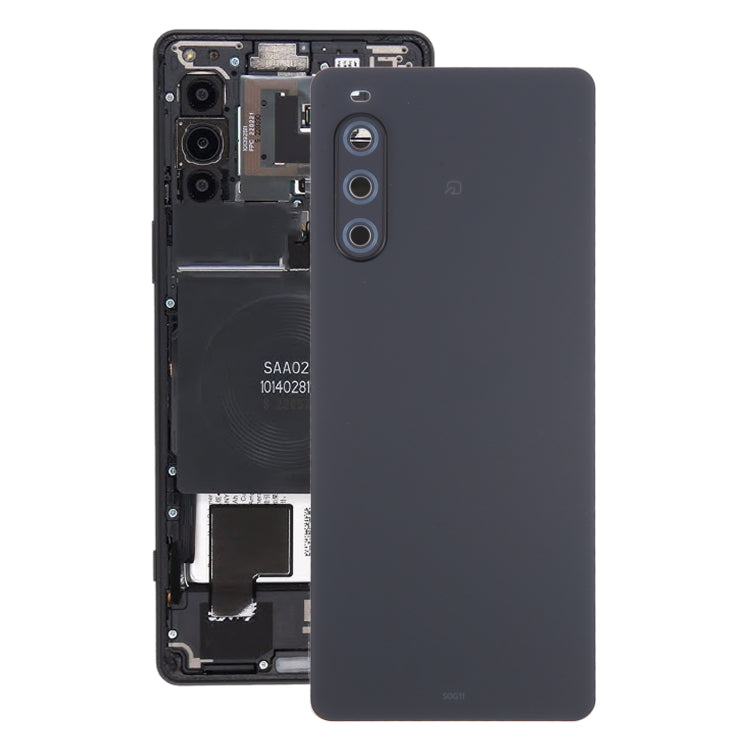 Couvercle arrière de batterie d'origine pour Sony Xperia 10 V, avec couvercle d'objectif d'appareil photo