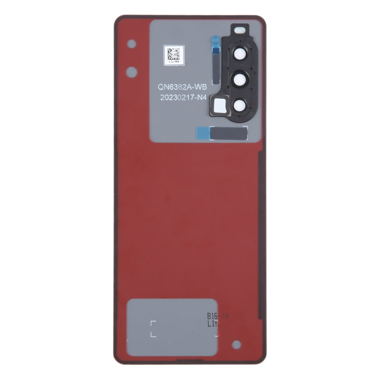 Couvercle arrière de batterie d'origine pour Sony Xperia 10 V, avec couvercle d'objectif d'appareil photo