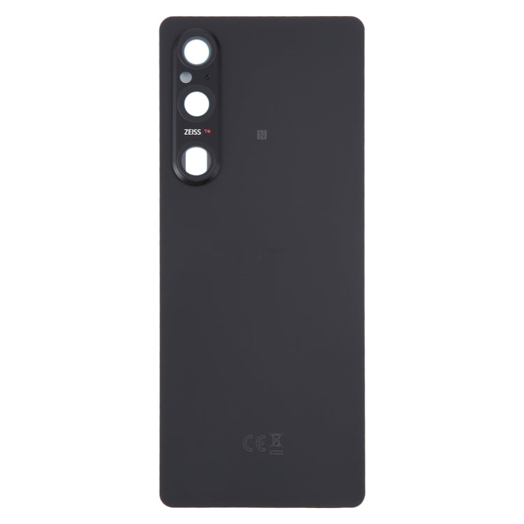 Couvercle arrière de batterie d'origine pour Sony Xperia 1 V, avec couvercle d'objectif d'appareil photo