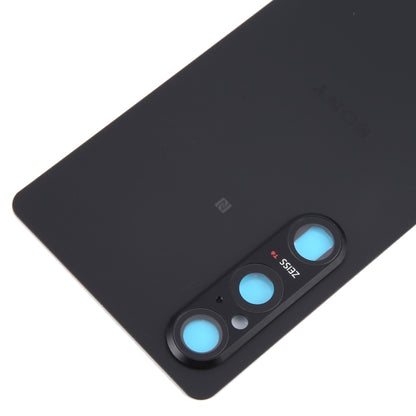 Couvercle arrière de batterie d'origine pour Sony Xperia 1 V, avec couvercle d'objectif d'appareil photo