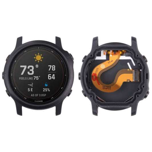 Pour Garmin Fenix 6S Pro écran LCD numériseur assemblage complet avec cadre