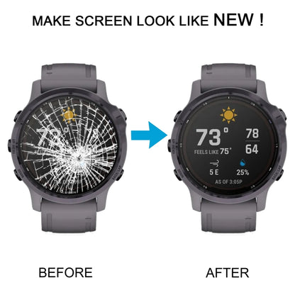 Pour Garmin Fenix 6S Pro écran LCD numériseur assemblage complet avec cadre