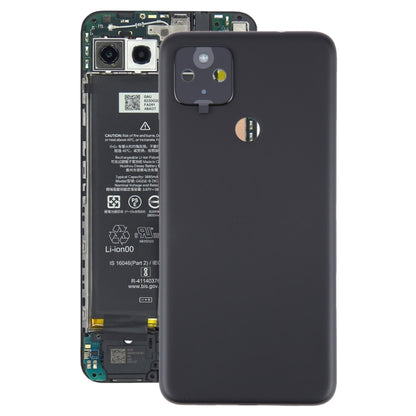 Couvercle arrière de batterie pour Google pixel 4A 5G, avec couvercle d'objectif d'appareil photo