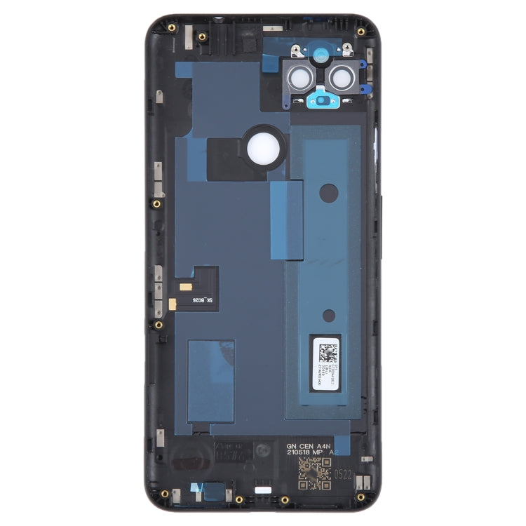 Couvercle arrière de batterie pour Google pixel 4A 5G, avec couvercle d'objectif d'appareil photo