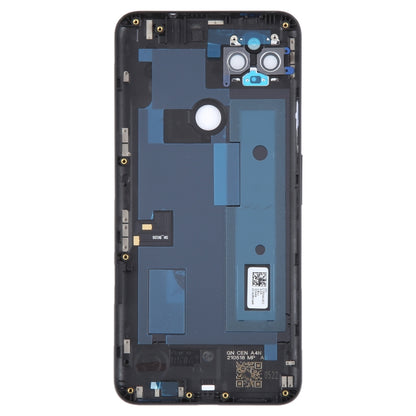 Couvercle arrière de batterie pour Google pixel 4A 5G, avec couvercle d'objectif d'appareil photo