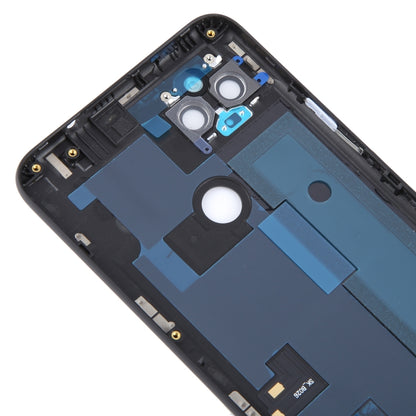Couvercle arrière de batterie pour Google pixel 4A 5G, avec couvercle d'objectif d'appareil photo