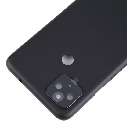 Couvercle arrière de batterie pour Google pixel 4A 5G, avec couvercle d'objectif d'appareil photo
