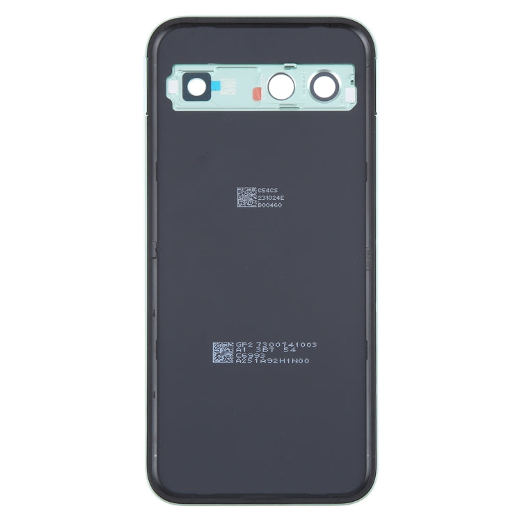 Couvercle arrière de batterie pour Google Pixel 8A, avec couvercle d'objectif d'appareil photo