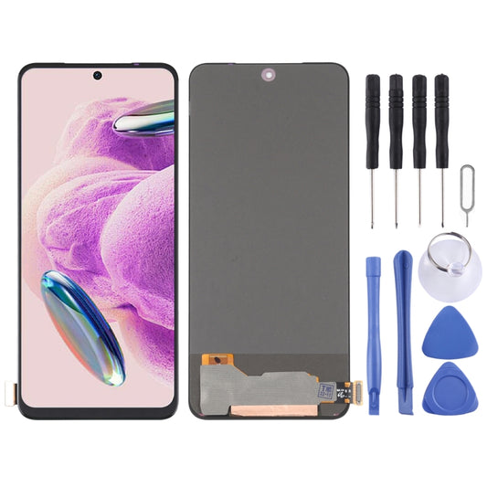 Pour Xiaomi Redmi Note 12S Écran LCD OLED OEM avec assemblage complet de numériseur