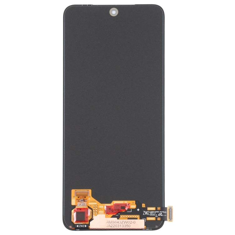 Pour Xiaomi Redmi Note 12S AMOLED matériel écran LCD d'origine et numériseur assemblage complet