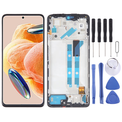 Pour Xiaomi Redmi Note 12 Pro 4G OLED matériel écran LCD numériseur assemblage complet avec cadre