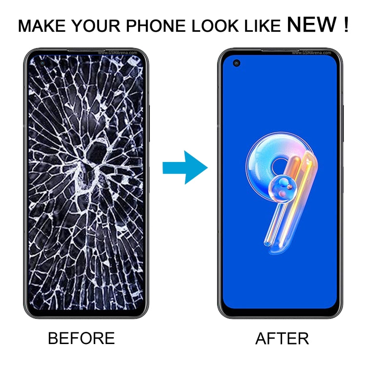 Pour Asus Zenfone 9 9Z AI2202 écran LCD d'origine numériseur assemblage complet avec cadre