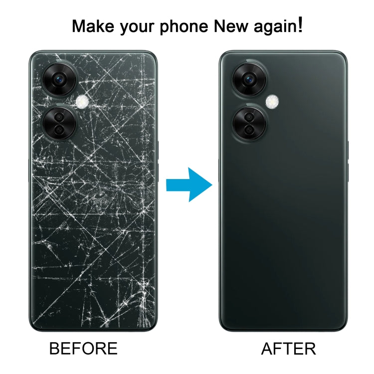 Couvercle arrière de batterie d'origine pour OnePlus Nord CE 3 Lite, avec couvercle d'objectif d'appareil photo