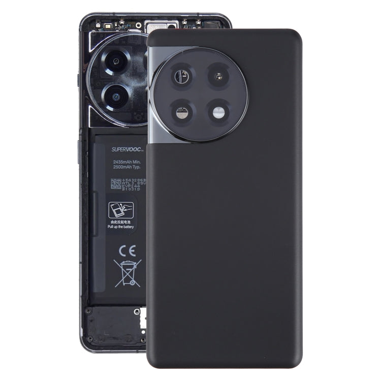 Couvercle arrière de la batterie pour OnePlus 11R, avec couvercle d'objectif d'appareil photo