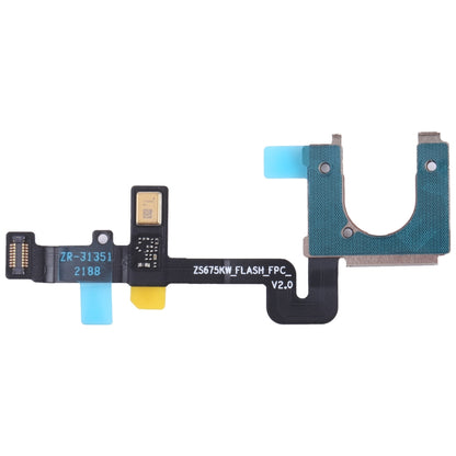 Pour Asus Zenfone 8 Microphone à rabat + câble flexible de capteur de lumière
