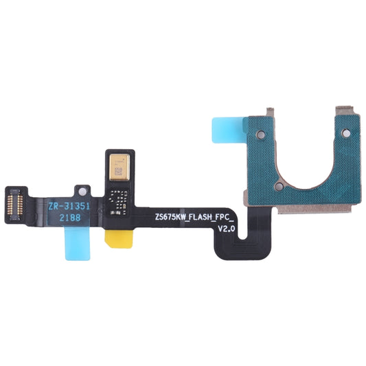 Pour Asus Zenfone 8 Microphone à rabat + câble flexible de capteur de lumière