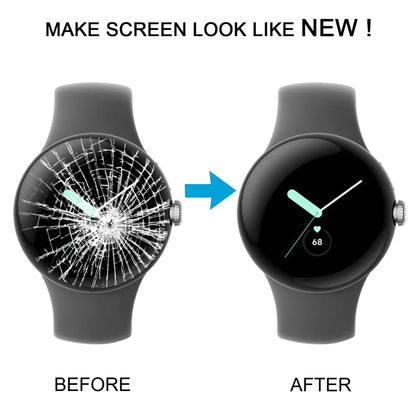 Lentille extérieure en verre pour écran avant d'origine, pour Google Pixel Watch GWT9R/GBZ4S/GQF4C