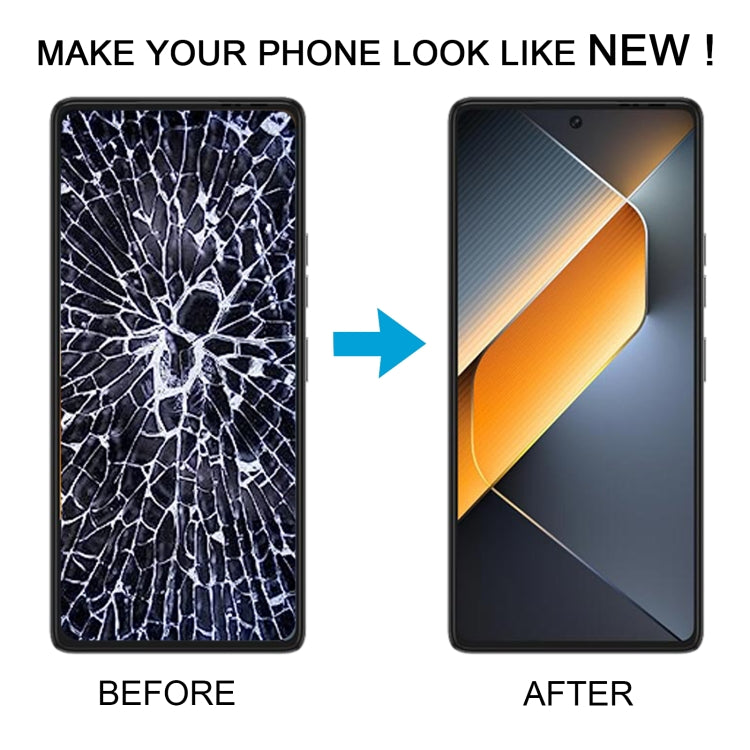 Pour Tecno Pova 6 Pro écran LCD AMOLED d'origine avec numériseur assemblage complet