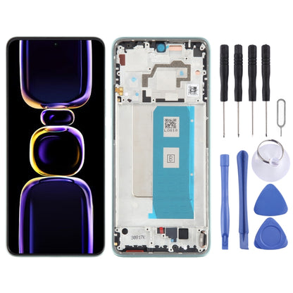 Pour Xiaomi Redmi K60 matériau OLED d'origine écran LCD numériseur assemblage complet avec cadre