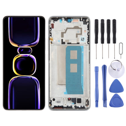 Pour Xiaomi Redmi K60 Pro matériau OLED d'origine écran LCD numériseur assemblage complet avec cadre