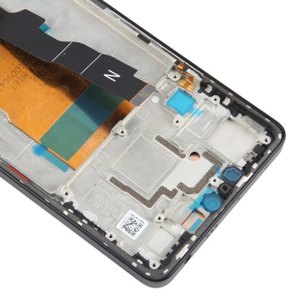Pour Xiaomi Poco F5 Original AMOLED matériel LCD écran numériseur assemblage complet avec cadre