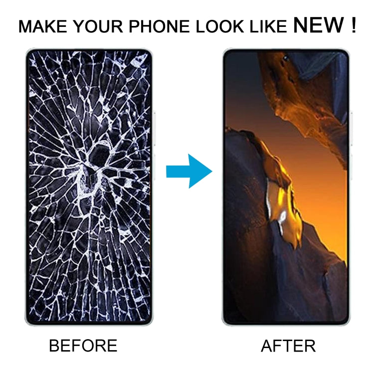 Pour Xiaomi Poco F5 Original AMOLED matériel LCD écran numériseur assemblage complet avec cadre
