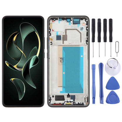 Pour Xiaomi Redmi K60 matériau AMOLED Ultra Original écran LCD numériseur assemblage complet avec cadre