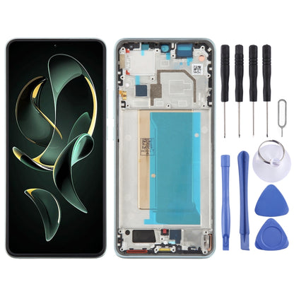 Pour Xiaomi Redmi K60 matériau AMOLED Ultra Original écran LCD numériseur assemblage complet avec cadre