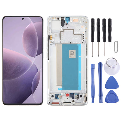 Pour Xiaomi Redmi K70 Pro matériau AMOLED d'origine écran LCD numériseur assemblage complet avec cadre