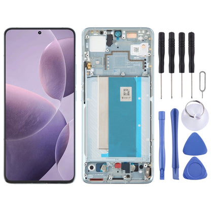 Pour Xiaomi Redmi K70 matériau AMOLED d'origine écran LCD numériseur assemblage complet avec cadre
