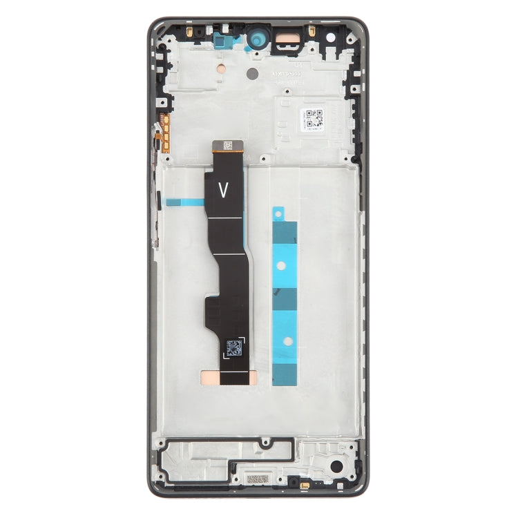 Pour Xiaomi Redmi Note 13 5G matériau AMOLED d'origine écran LCD numériseur assemblage complet avec cadre