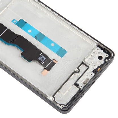 Pour Xiaomi Redmi Note 13 5G matériau AMOLED d'origine écran LCD numériseur assemblage complet avec cadre