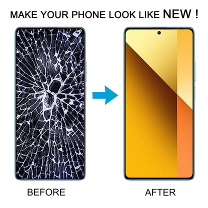 Pour Xiaomi Redmi Note 13 5G matériau AMOLED d'origine écran LCD numériseur assemblage complet avec cadre