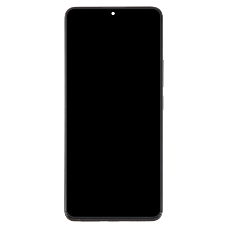 Pour Xiaomi Redmi Note 13 Pro 5G matériau AMOLED d'origine écran LCD numériseur assemblage complet avec cadre