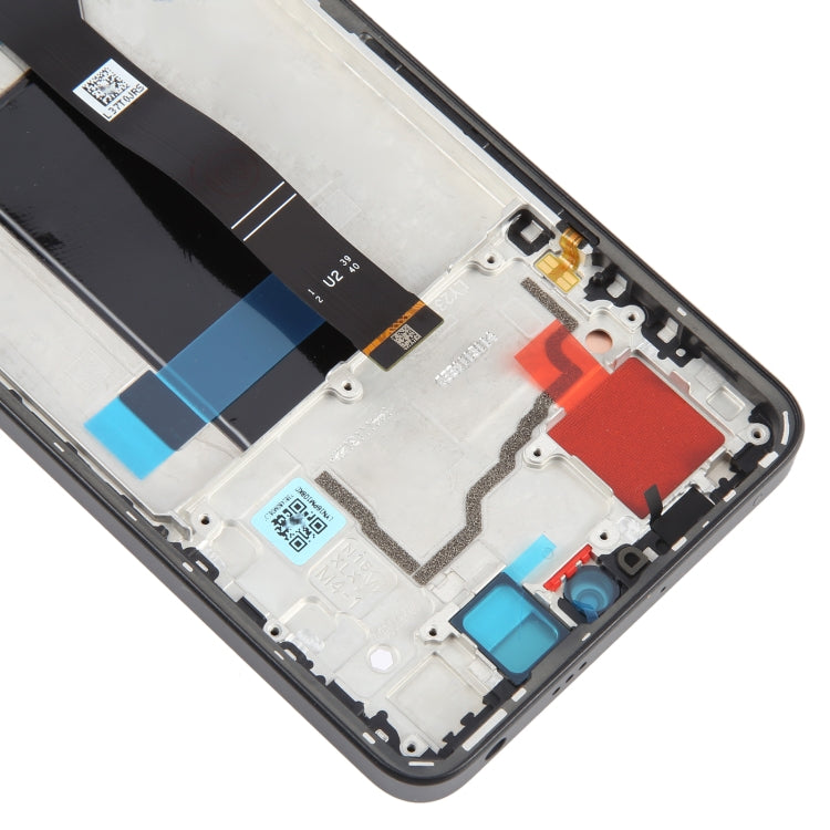 Pour Xiaomi Redmi Note 13 Pro 5G matériau AMOLED d'origine écran LCD numériseur assemblage complet avec cadre