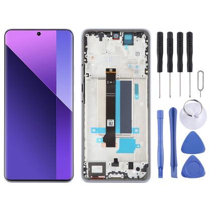Pour Xiaomi Redmi Note 13 Pro + matériau AMOLED d'origine écran LCD numériseur assemblage complet avec cadre