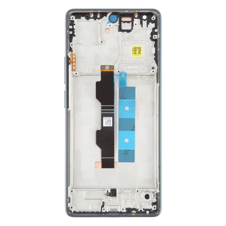Pour Xiaomi Poco M6 Pro 4G matériau AMOLED d'origine écran LCD numériseur assemblage complet avec cadre