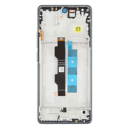 Pour Xiaomi Poco M6 Pro 4G matériau AMOLED d'origine écran LCD numériseur assemblage complet avec cadre