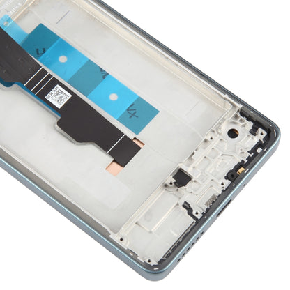 Pour Xiaomi Poco M6 Pro 4G matériau AMOLED d'origine écran LCD numériseur assemblage complet avec cadre
