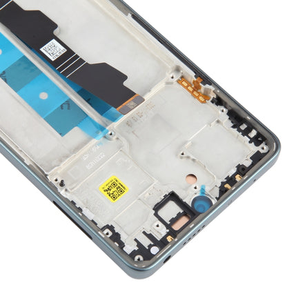 Pour Xiaomi Poco M6 Pro 4G matériau AMOLED d'origine écran LCD numériseur assemblage complet avec cadre