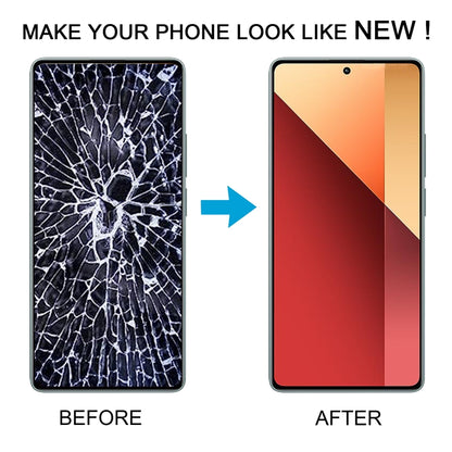 Pour Xiaomi Poco M6 Pro 4G matériau AMOLED d'origine écran LCD numériseur assemblage complet avec cadre